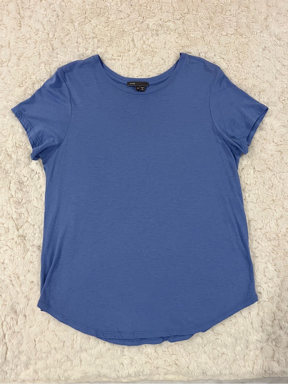Vince Periwinkle Short Sleeve Crewneck Tee
